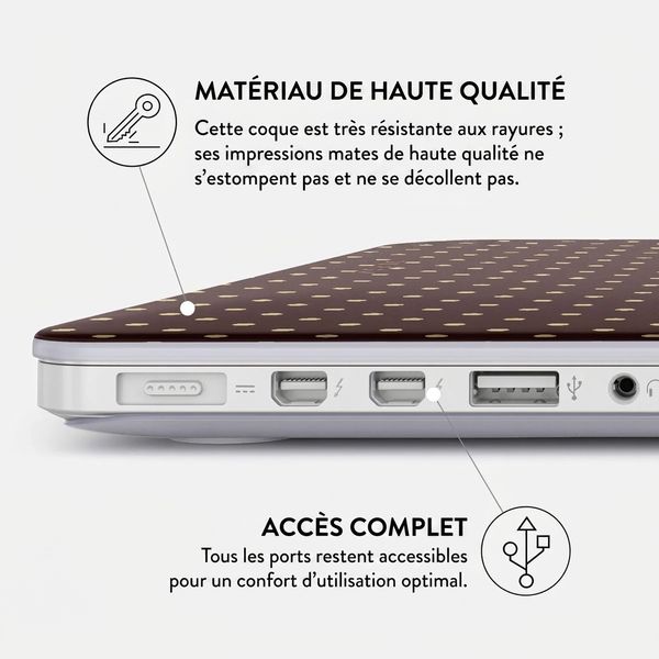 Burga Coque Rigide Apple MacBook Pro 14 pouces (2021 / 2023 M3 chip / 2024 M4 chip / 2025 M5 chip) - Sorry Busy