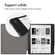 imoshion Design Slim Hard Case Sleepcover Kobo Elipsa 2E - Black Marble