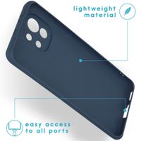 imoshion Coque Couleur Xiaomi Mi 11 - Bleu foncé