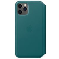 Apple Étui de téléphone Leather Folio iPhone 11 Pro - Peacock