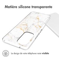 imoshion Coque Design Samsung Galaxy A53 - White Marble