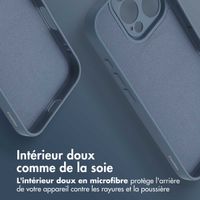 imoshion Coque Couleur avec MagSafe Apple iPhone 16 Pro Max - Bleu foncé