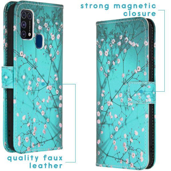 imoshion Coque silicone design Samsung Galaxy M31 - Blossom