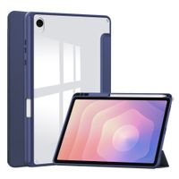 imoshion Coque tablette rigide Trifold Samsung Galaxy Tab S11 - Bleu foncé