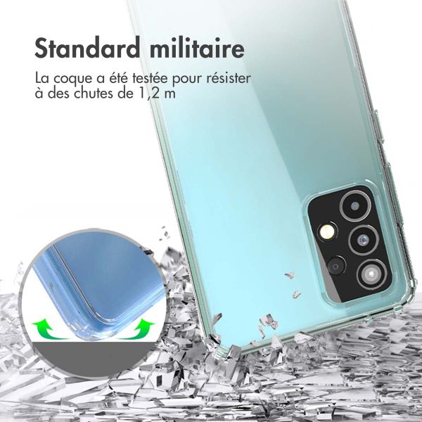 Accezz Coque Xtreme Impact Samsung Galaxy A52(s) (5G/4G) - Transparent
