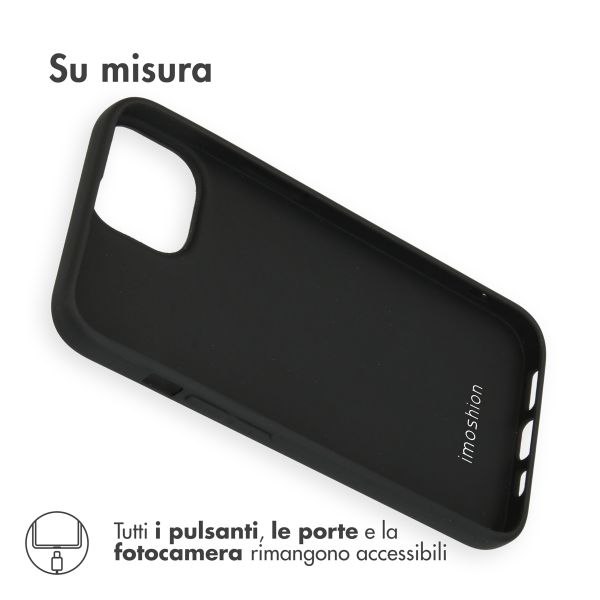 imoshion Coque Couleur Apple iPhone 14 - Noir