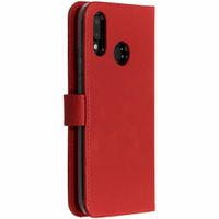 Selencia Étui de téléphone en cuir véritable Huawei P20 Lite