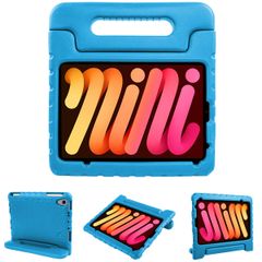 imoshion Coque kidsproof avec poignée Apple iPad Mini 7 (2024) / iPad Mini 6 (2021) - Bleu