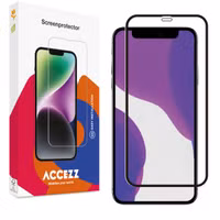 Accezz Protection d'écran en verre trempé Full Cover Apple iPhone 12 (Pro)