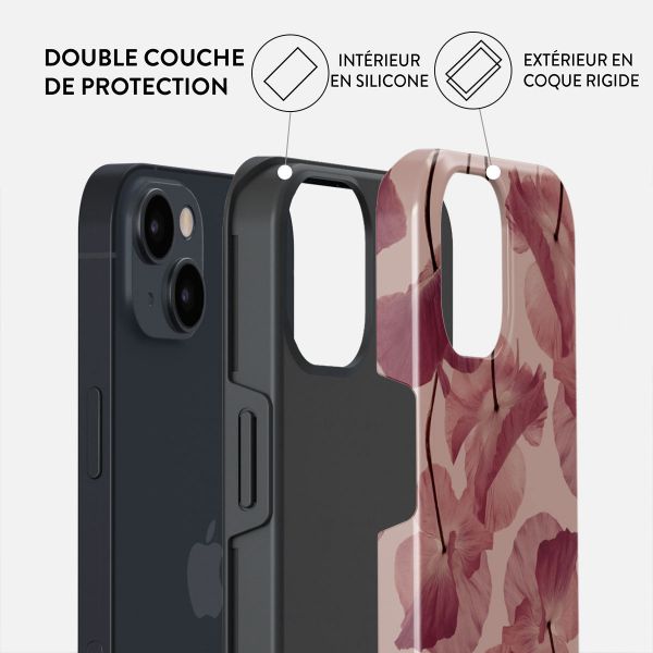 Burga Coque arrière Tough iPhone 15 - Tender Kiss