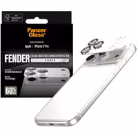PanzerGlass Fender Protection Caméra iPhone 17 Pro - Silver