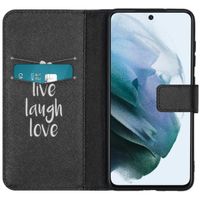 imoshion Coque silicone design Galaxy S21 FE - Live Laugh Love