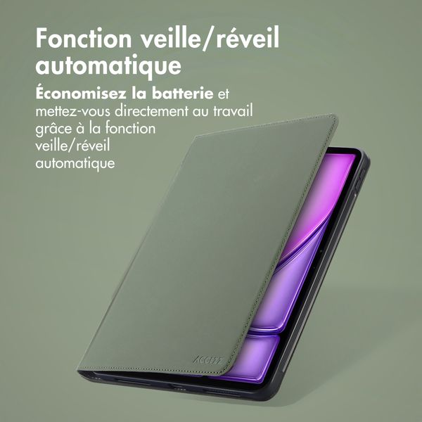 Accezz Coque tablette Classic Apple iPad Air 13 pouces (2026) M4 / (2025) M3 / (2024) M2 - Vert