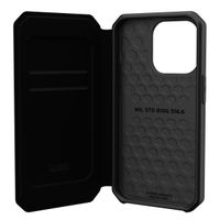 UAG Etui de téléphone portefeuille Metropolis iPhone 14 Pro - Kevlar Black