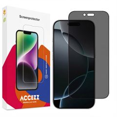 Accezz Protection d'écran en verre trempé Privacy Apple iPhone Air