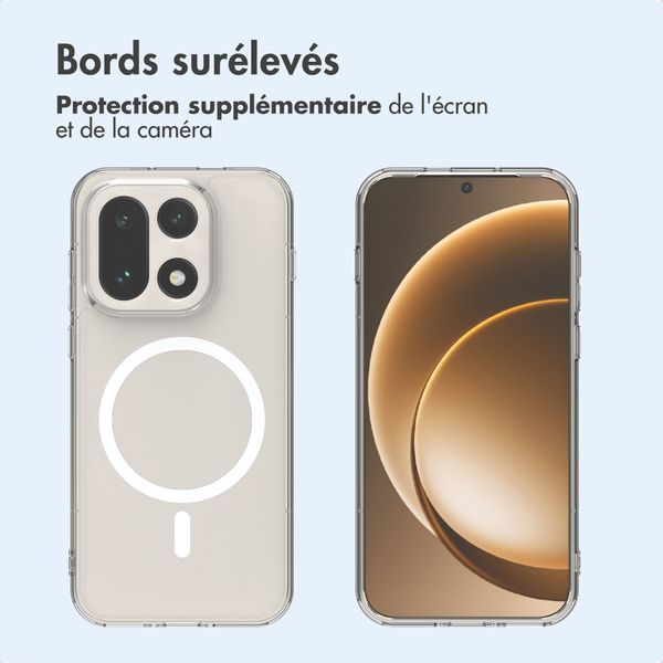 imoshion Coque arrière de protection avec MagSafe OnePlus 15 - Transparent