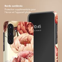 Selencia Coque arrière Vivid Samsung Galaxy S25 FE - Vintage Peony