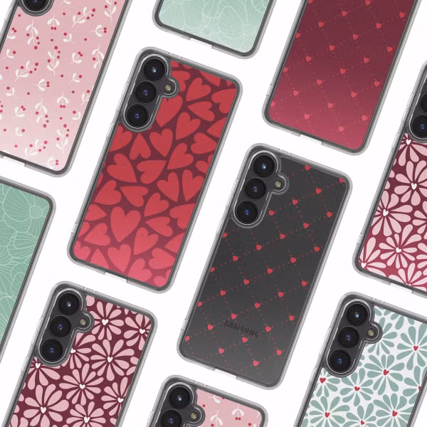 imoshion Coque Design Samsung Galaxy S24 FE - Hearty Coral Dust