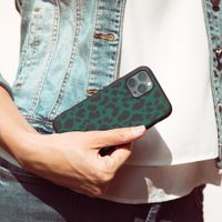 imoshion Coque Design Samsung Galaxy S23 Ultra - Léopard - Vert / Noir