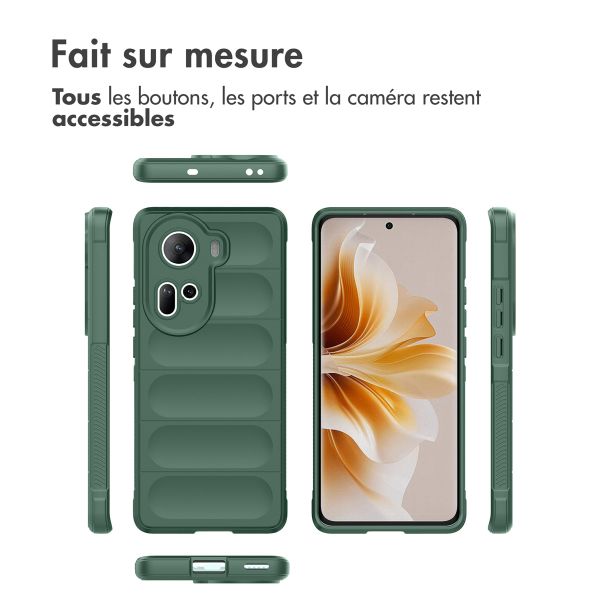 imoshion Coque arrière EasyGrip Oppo Reno 11 - Vert foncé