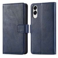 imoshion Étui de télephone portefeuille Samsung Galaxy S25 Edge - Bleu foncé