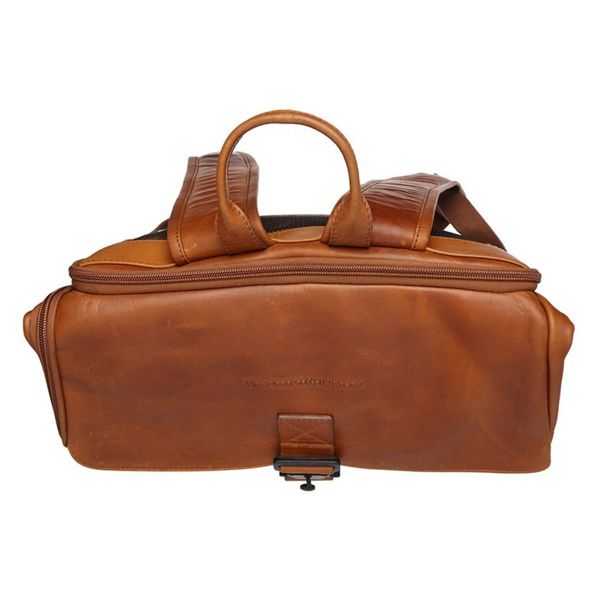 The Chesterfield Brand Sac à dos ordinateur 15-15.6 pouces Savona - Cuir véritable - Cognac