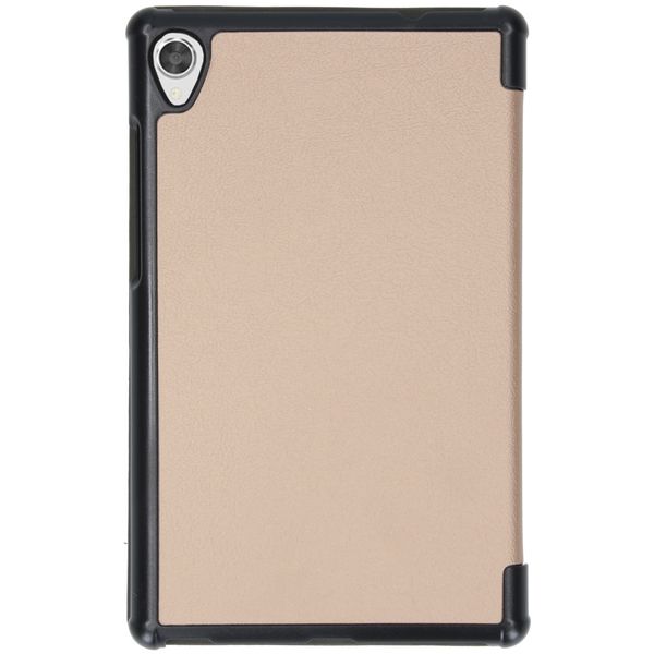 imoshion Coque tablette Trifold Lenovo Tab M8 / M8 FHD - Dorée