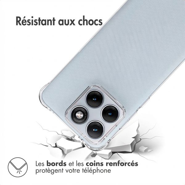 imoshion Shockproof Case Motorola Edge 70 Fusion - Transparent