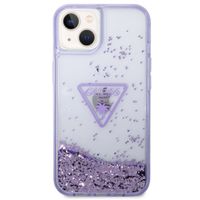 Guess Coque Liquid Glitter iPhone 14 - Lila