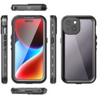 Redpepper Coque imperméable Dot Plus Apple iPhone 15 - Noir