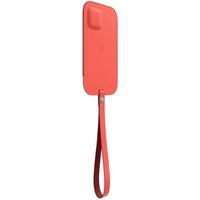 Apple Sacoche en cuir MagSafe Apple iPhone 12 (Pro) - Pink Citrus
