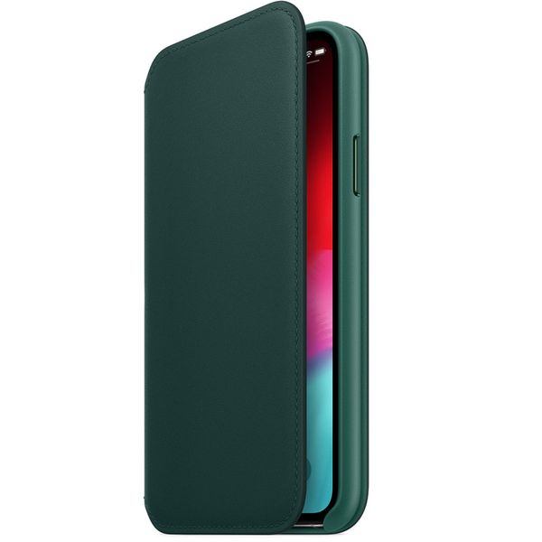 Apple Étui de téléphone Leather Folio iPhone Xs / X