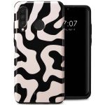 Selencia Coque arrière Vivid Huawei P30 Lite - Art Wave Black