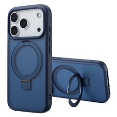 Accezz Coque Ring Stand avec MagSafe Apple iPhone 17 Pro - Bleu
