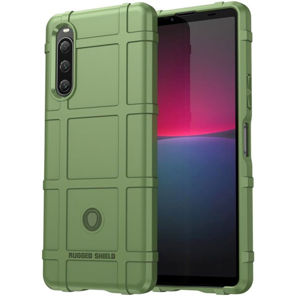 imoshion Coque Arrière Rugged Shield Sony Xperia 10 V - Vert