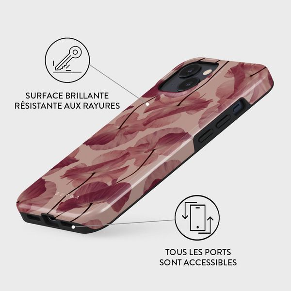 Burga Coque arrière Tough Apple iPhone 15 - Tender Kiss