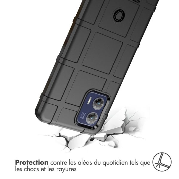 imoshion Coque Rugged Shield Motorola Moto G73 - Noir