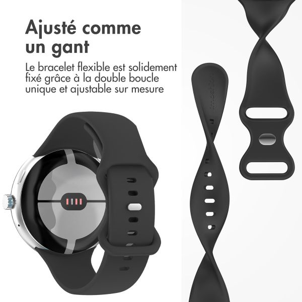 imoshion Bracelet en silicone⁺ Google Pixel Watch 3 / 4 (45 mm) - Taille L - Noir