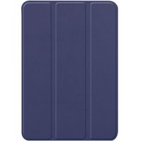 imoshion Coque tablette Trifold Apple iPad Mini 7 (2024) / iPad Mini 6 (2021) - Bleu foncé