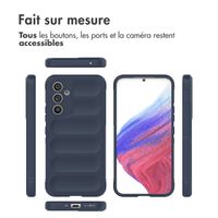 imoshion Coque arrière EasyGrip Samsung Galaxy A54 (5G) - Bleu foncé