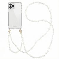 imoshion Coque avec dragonne + bracelet Apple iPhone 12 Pro Max - Perles Cœurs