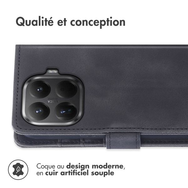 imoshion Etui de télephone portefeuille avec cordon Xiaomi 15T Pro - Noir