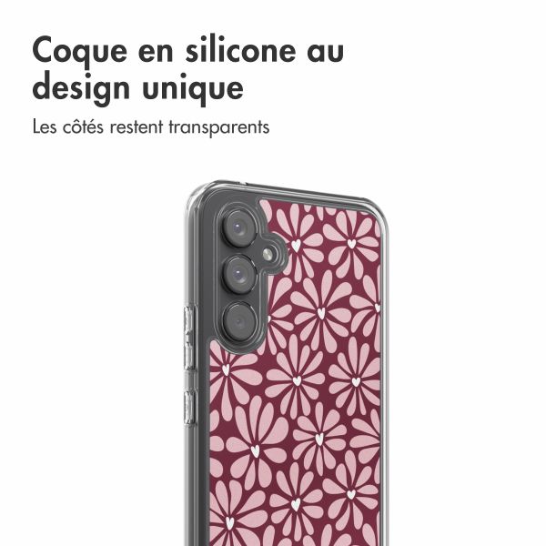 imoshion Coque Design Samsung Galaxy A54 (5G) - Bloom Love Blush