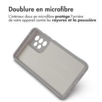 imoshion Coque arrière EasyGrip Samsung Galaxy A52(s) (5G/4G) - Gris