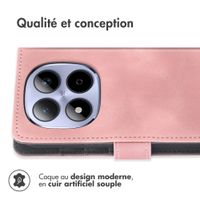 imoshion Etui de télephone portefeuille avec cordon Xiaomi Redmi Note 15 Pro (4G) - Rose