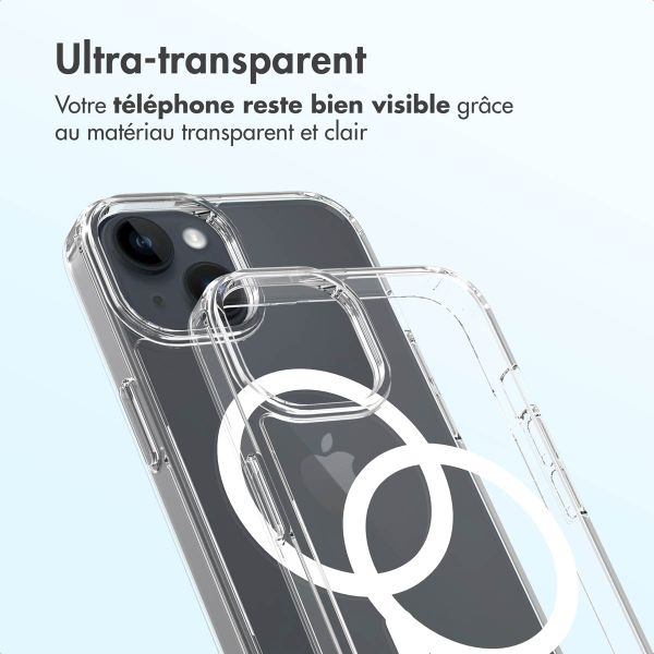 Accezz Coque arrière Xtreme Impact avec MagSafe Apple iPhone 13 - Transparent