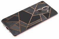 Coque design Nokia 7 Plus - Black Graphic