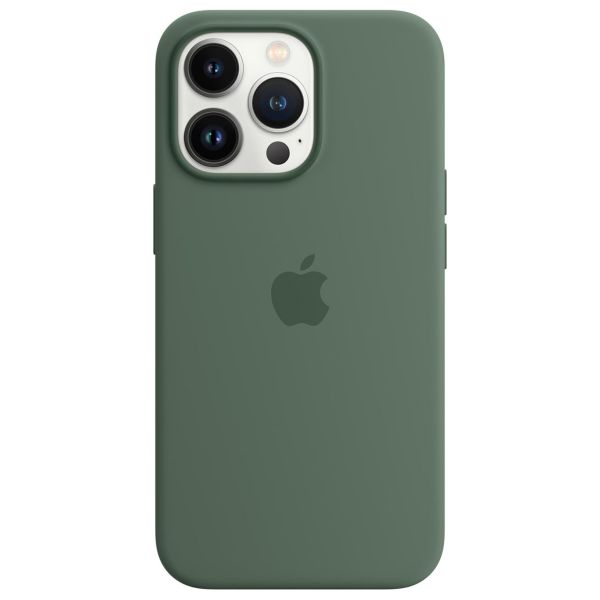 Apple Coque en silicone MagSafe iPhone 13 Pro - Eucalyptus