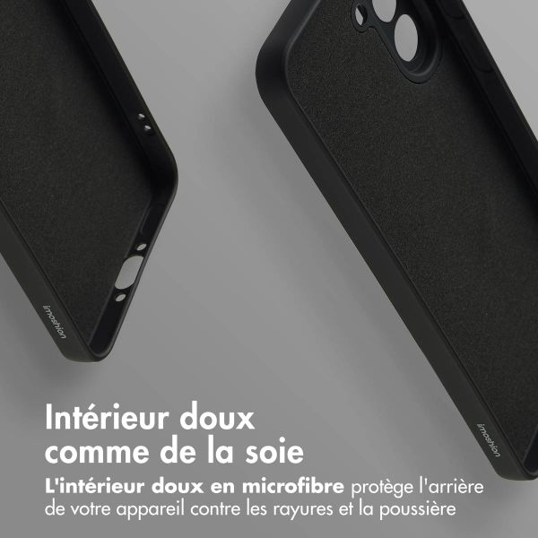 imoshion Coque Couleur avec MagSafe Samsung Galaxy A56 - Noir