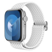 imoshion Bracelet tissé en nylon Apple Watch Series 1 á 9 / SE (38/40/41 mm) | Series 10 (42 mm) - Blanc